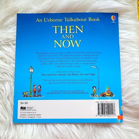 🌺3 for $10 Then and Now Usborne Talkabout Book Illustrated by Peter Firmin - Picture 2 of 10